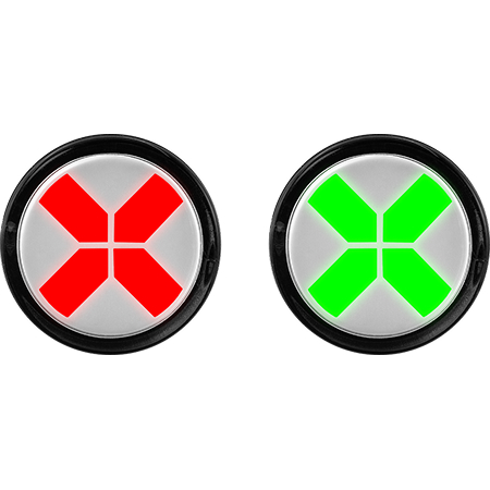 ARG2-22FPD2-W-R/G (AD16-22W/G) - Лампа светодиодная 22 мм индикаторная 