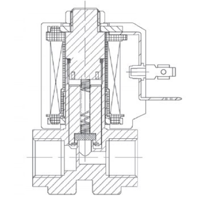 Клапан нормально закрытый 5566 