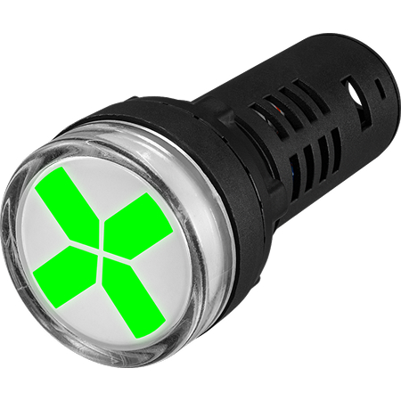 ARG2-22FPD2-W-R/G (AD16-22W/G) - Лампа светодиодная 22 мм индикаторная 