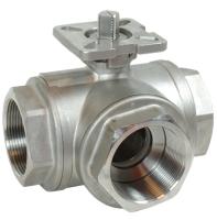 Кран шаровый трехходовой КПР-Т3-L (L-ТИП)