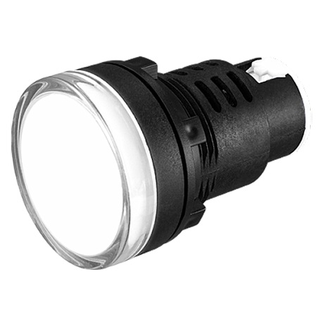 ARG2-28FP-W-W (AD16-30DS, AD22-30DS) - Лампа светодиодная 16 мм индикаторная 