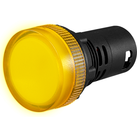 ARG2-22FPV-W-Y - Лампа светодиодная 22 мм индикаторная 
