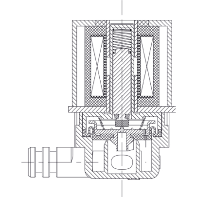 Клапан нормально закрытый YCWS10-10PU 