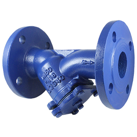 ФС-УФ - Фильтр сетчатый угловой фланцевый 