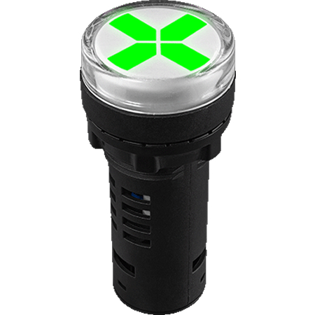 ARG2-22FPD2-W-R/G (AD16-22W/G) - Лампа светодиодная 22 мм индикаторная 