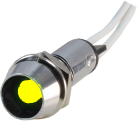 ARG2-V-8NB-L-Y24 (AR-AD22C-8T/L) - Лампа светодиодная 8 мм индикаторная 