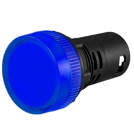 ARG2-22FPV-W-B - Лампа светодиодная 22 мм индикаторная 