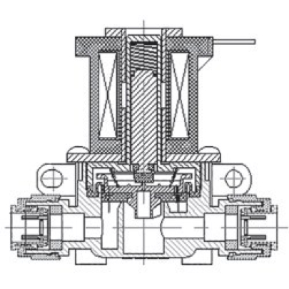 Клапан нормально закрытый YCWS10-01FQ 