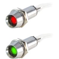 ARG2-V-10N2B-L-R/G220 (AR-AD22C-10TE/L) - Лампа светодиодная 10 мм индикаторная 