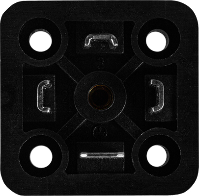 SB214 - DIN-коннектор с ножевыми контактами 