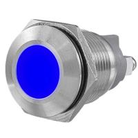 ARG2-V-19FS-W-B220 (C45D-V-19FS) - Лампа светодиодная 19 мм металлическая антивандальная 