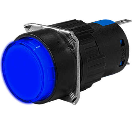 ARG2-16F1P-U-B - Лампа светодиодная 16 мм индикаторная 