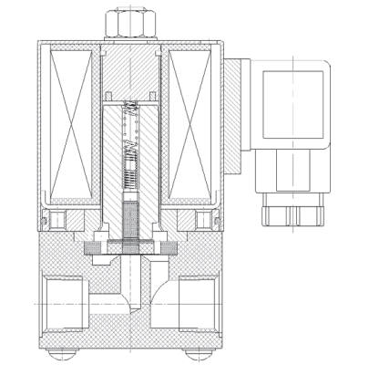 Клапан нормально закрытый 3T21-10 (AR-YCFP21600) 