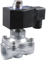 2W12-12 GSV - Клапан электромагнитный, нормально открытый, нержавеющая сталь, ДУ 12мм