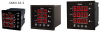 Амперметр трехфазный щитовой Omix A3-3 