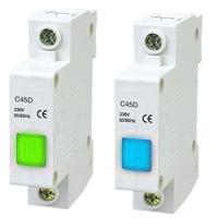 C45D - Индикаторная неоновая лампа на DIN-рейку