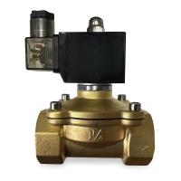 МК-1Л32НО-220V - Электромагнитный клапан НО автоматический латунь 220В VITON муфтовый G1 1/4" PN8 
