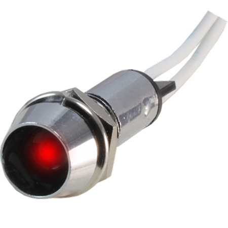 ARG2-V-8NB-L-R220 (AR-AD22C-8T/L) - Лампа светодиодная 8 мм индикаторная 