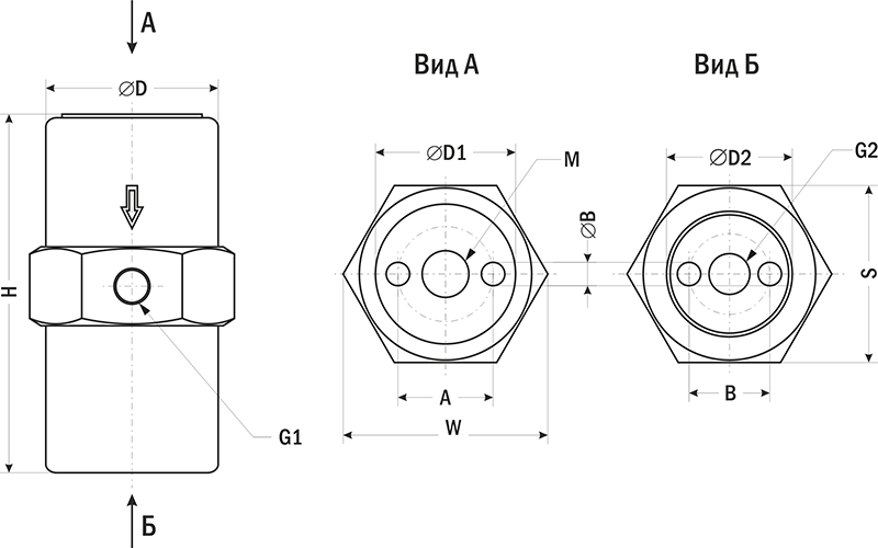 ПВП1-2400 размеры