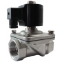 2W42-15 GSV - Клапан соленоидный нормально открытый, прямого действия с диафрагмой, нержавеющая сталь 