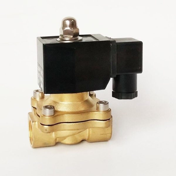 2W160-15 GBN - Клапан электромагнитный (соленоидный), нормально закрытый, латунь, ДУ 15мм 