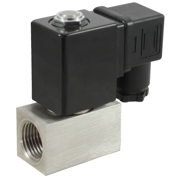 CS-720W-2 GSV 1/2" - Клапан электромагнитный, нормально закрытый, нержавеющая сталь, ДУ 2мм 