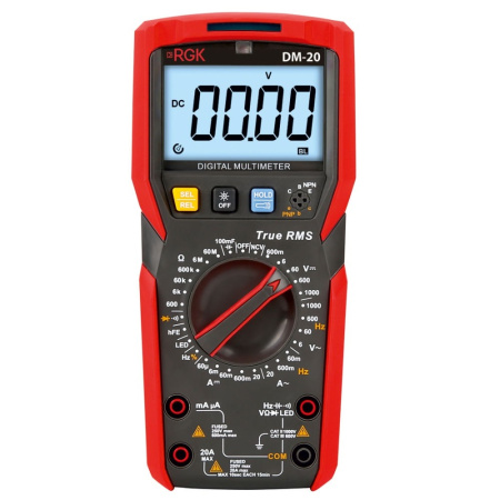 RGK DM-20 - Мультиметр цифровой 