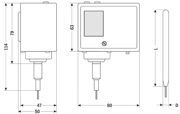 Габаритные размеры