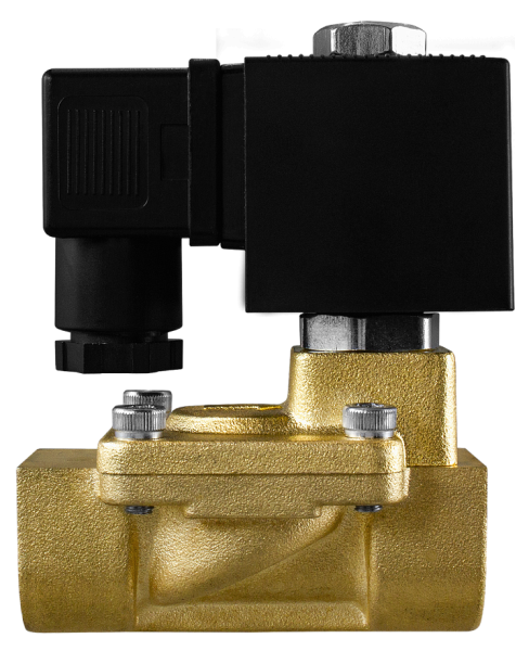 2D21-12 - Клапан соленоидный нормально закрытый непрямого действия с диафрагмой 