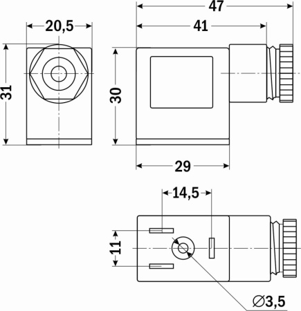 SB204 - DIN-коннектор 
