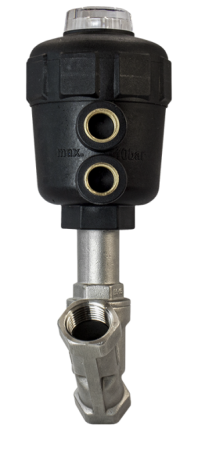 УПК20-U - Пневматический клапан нормально закрытый универсального действия с угловым поршнем 