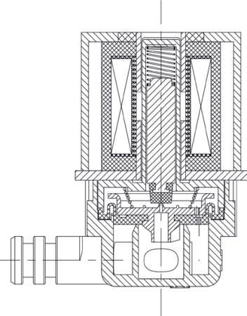 YCWS10-10-FC - Электромагнитный клапан на пищевые жидкости 