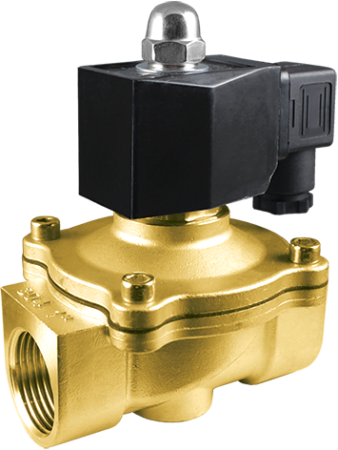 AR-2K21-15 GBV - Клапан электромагнитный (соленоидный), нормально закрытый, латунь, ДУ 15мм 