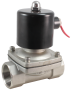 AR-2K21-40 GSV - Клапан электромагнитный (соленоидный), нормально закрытый, нержавеющая сталь, ДУ 37мм 