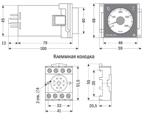 ARCOM-A44 - Терморегулятор 
