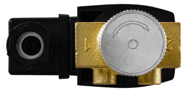 AR-1ZH11 - Клапан соленоидный нормально закрытый прямого действия с поршнем для управления потоком рабочей среды в трубопроводе 