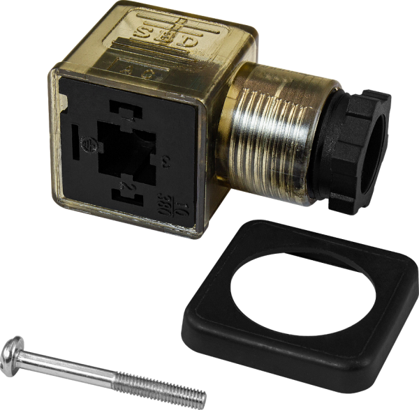 SB202-L - DIN-коннектор со светодиодом индикатором 