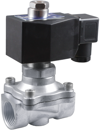 2W12-12 GSV - Клапан электромагнитный, нормально открытый, нержавеющая сталь, ДУ 12мм 