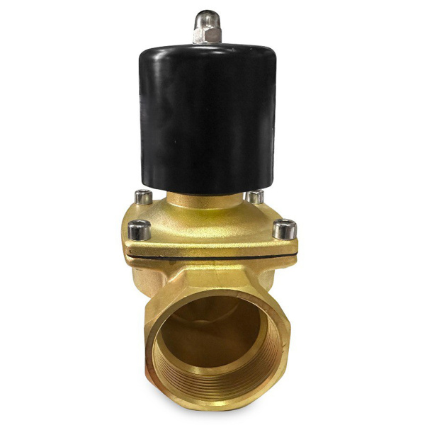 МК-1Л50НЗ-024V - Электромагнитный клапан НЗ автоматический латунь 24В VITON муфтовый G2" PN10 