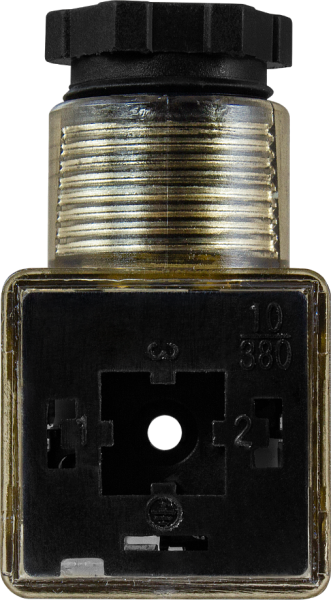 SB202-L - DIN-коннектор со светодиодом индикатором 