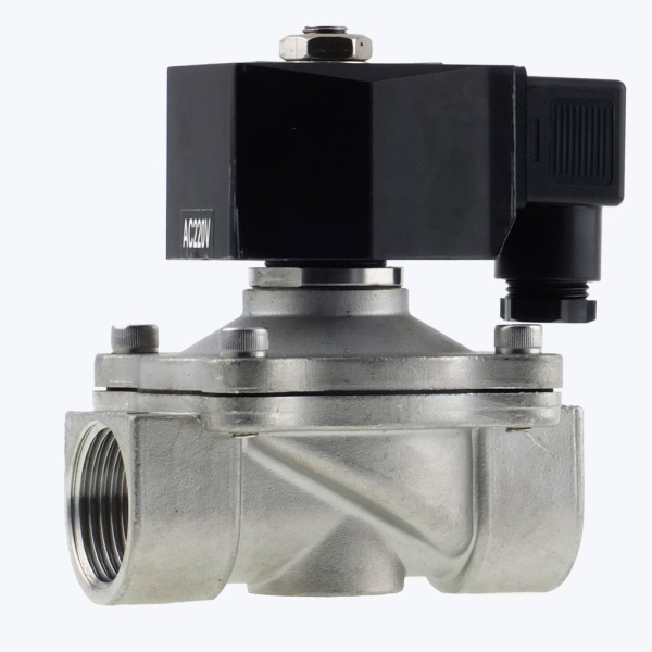 2W21-25 GSV - Клапан электромагнитный, нормально закрытый, нержавеющая сталь, ДУ 25мм 