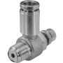 ТРНД.НЖ-0814 - Фитинг угловой металлический с дросселем 